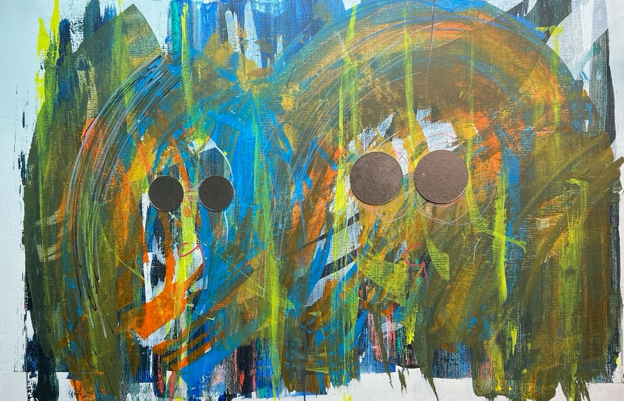 John and Yoko, artwork by Gary Gore